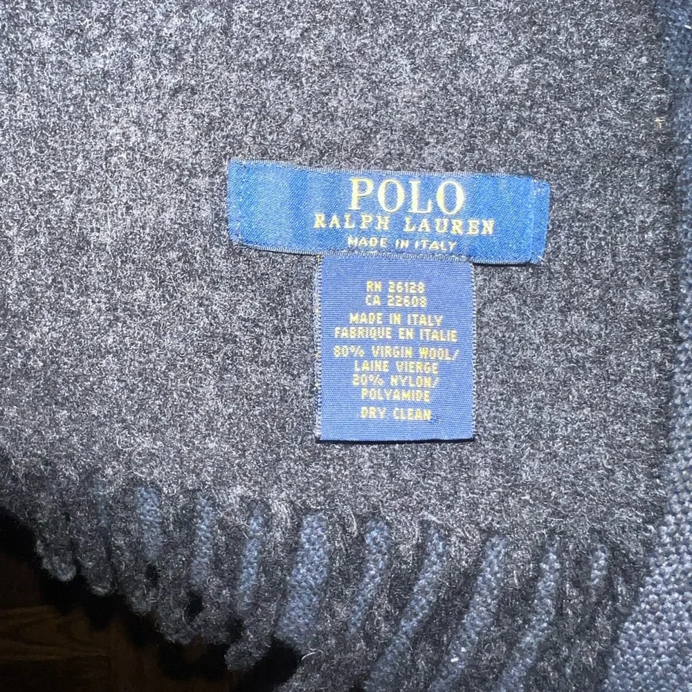 Polo Ralph Lauren Black Scarf